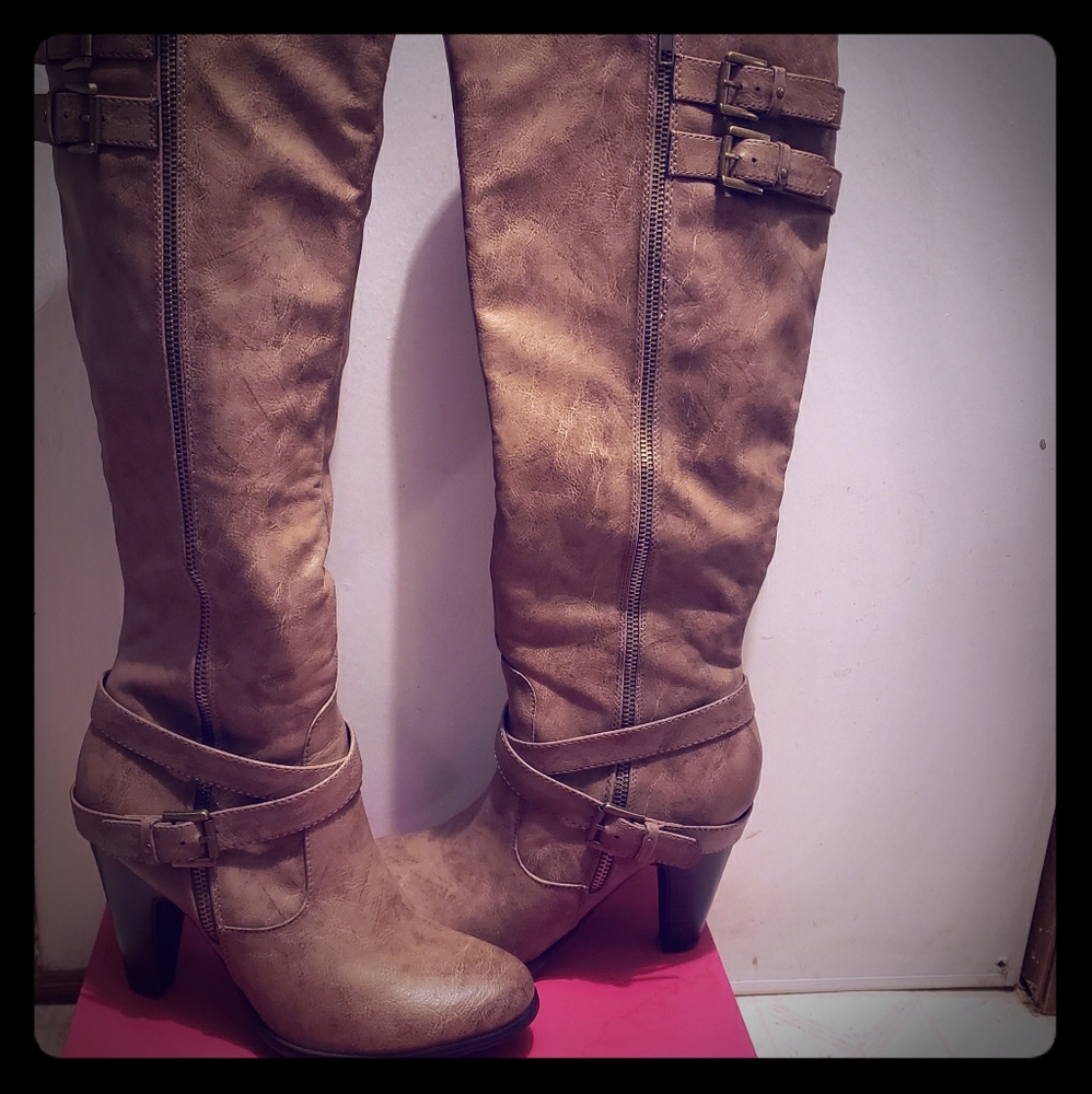 Brown boots